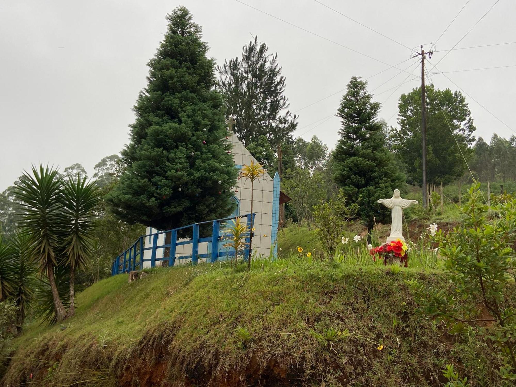 Chale Da Estancia Santa Teresa - Es Alto Sao Lourenco- Proximo Ao Circuito Caravaggio Екстер'єр фото
